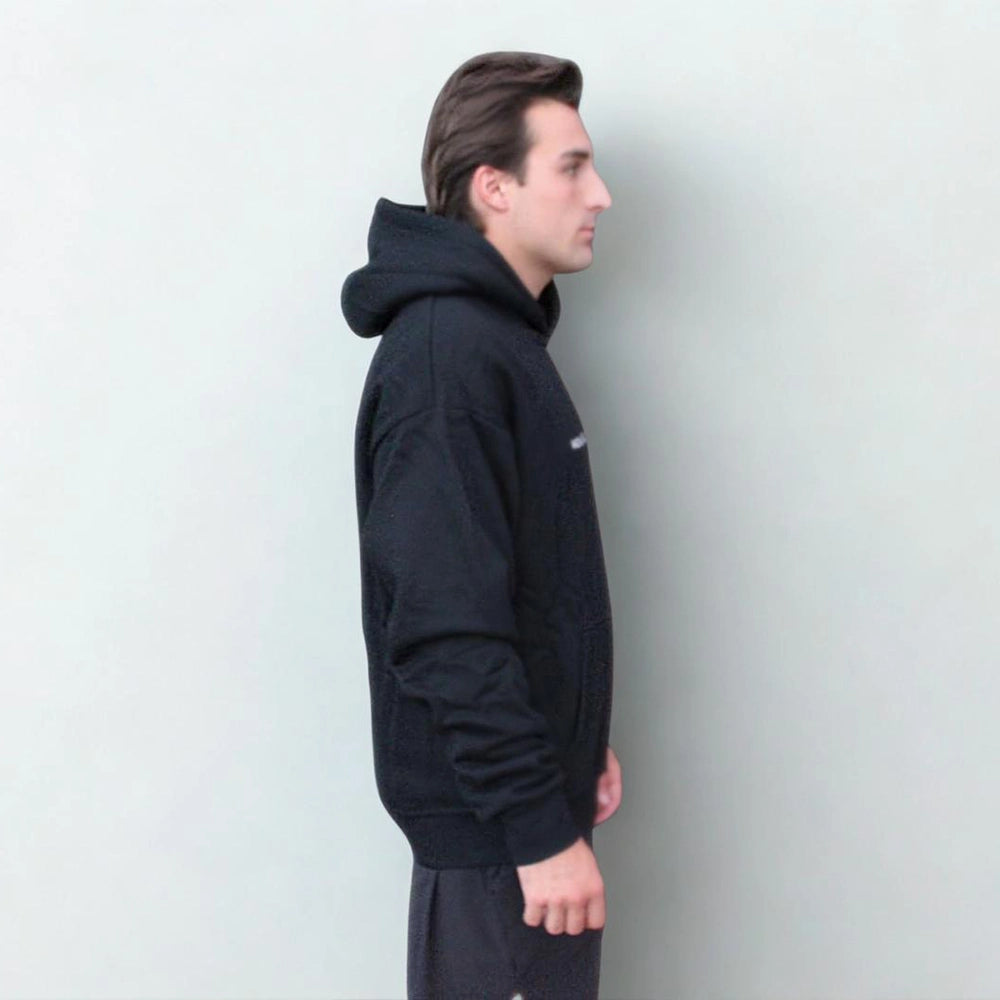 Black MoneyLine Apparel Heavy Hoodie