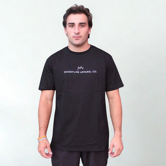 Black MoneyLine Heavy T- Shirt