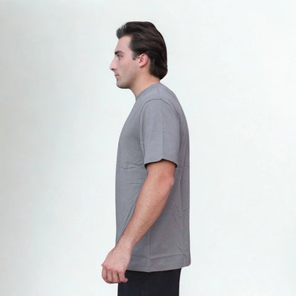 Grey MoneyLine Heavy T- Shirt