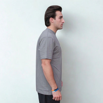 Grey MoneyLine Heavy T- Shirt